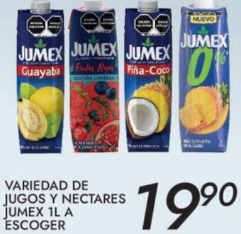 Alsuper Variedad de Jugos Y Nectares Jumex 1L A Escoger oferta