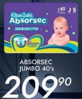 Alsuper Absorsec Jumbo 40's oferta