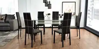 Muebles Dico Comedor curvi chocolate oferta