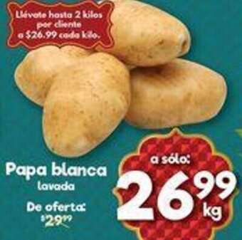 S-Mart Papa Blanca oferta