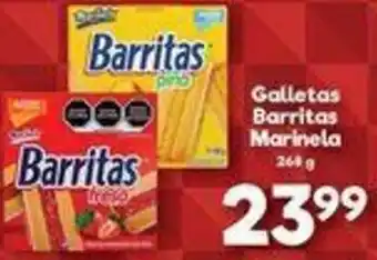 Galletas Barritas Marinela 268g