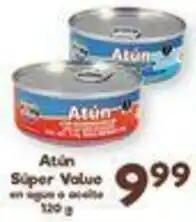 S-Mart Atún Súper Value 120g oferta