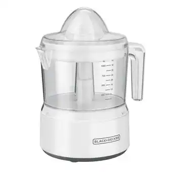 Elektra Exprimidor black and decker cj650w blanco oferta