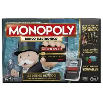 Juguetrón Hasbro monopoly banco electrónico b6677 oferta