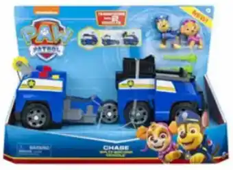 Juguetrón Spin Master Paw Patrol Chase Vehículos En 1 6055931-1 oferta