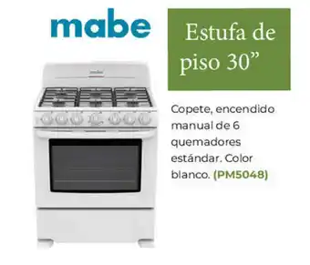 Mabe Estufa de Piso