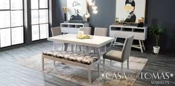 Casa de las Lomas Comedor granada gris trend pebble oferta