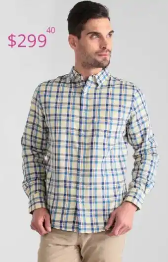 Liverpool Camisa Casual Regent Street Manga Larga para Hombre oferta