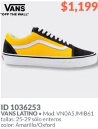 Vans Latino 25-29
