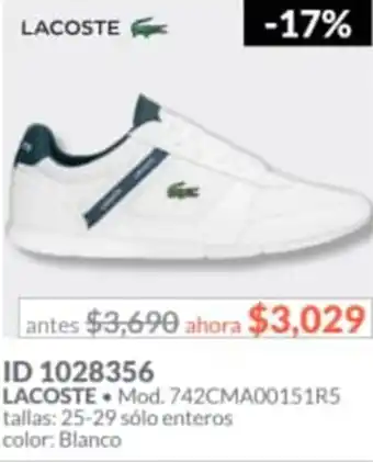 Lacoste 25-29