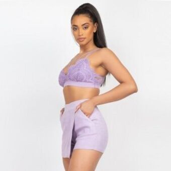 Chapur Blusa casual crop sin manga oferta
