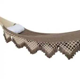 Hamaca marquesa con macrame