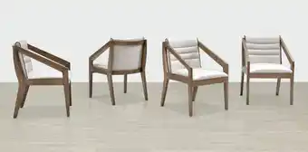 Silla astro nogal new touch ivory