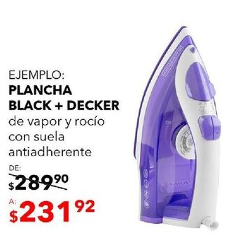DelSol Plancha black and decker oferta