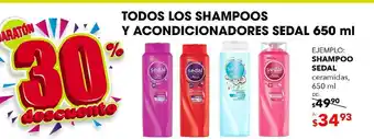 DelSol Shampoo sedal 650ml oferta