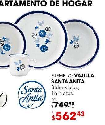 DelSol Vajilla santa anita oferta