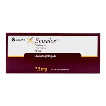 Emselex 7.5 mg 14 comprimidos de liberación prolongada
