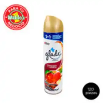 Waldos Mayoreo aromatizante ambiental glade manzana canela en aerosol, 120 piezas oferta