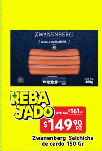 Zwanenberg Salchicha de cerdo 150 Gr
