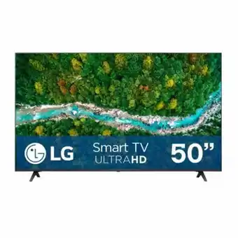 Sam's Club Pantalla lg 50 pulgadas smart tv uhd 4k ai thinq 50up7705psb oferta