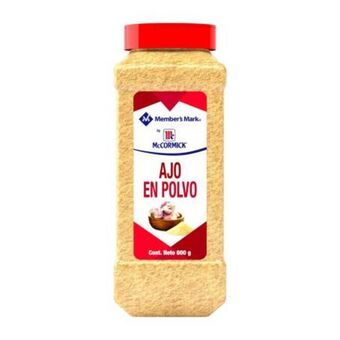 Ajo en polvo member's mark by mccormick 600 g