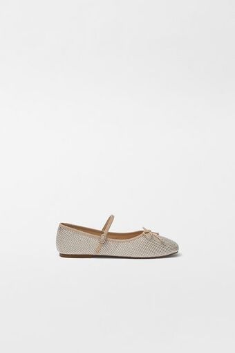 ZARA Kids/ bailarina brillo oferta