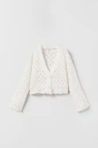 Chaqueta punto calados