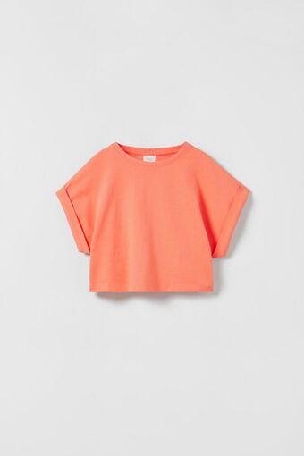 ZARA Camiseta lisa oferta