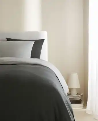 ZARA HOME Funda nórdica reversible jersey oferta