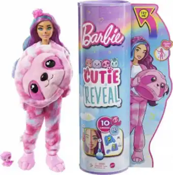 Julio Cepeda Jugueterías Barbie cutie reveal muñeca disfraz 10 sorpresas oso perezoso oferta