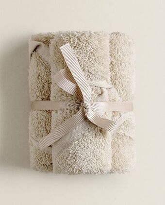 ZARA HOME (pack de 3) toalla algodón orgánico oferta