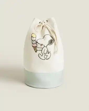 Mochila canvas snoopy