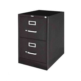 Muebles Dico Archivero 2 gavetas igor metal negro oferta