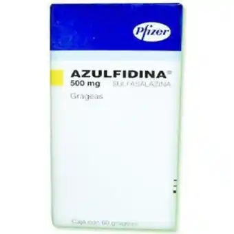 Azulfidina grageas c/6