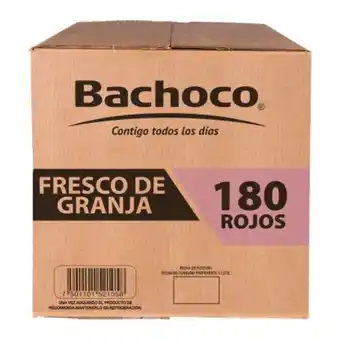 Sam's Club Huevo rojo fresco de granja bachoco 180 piezas oferta