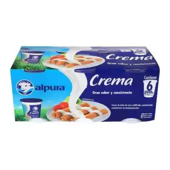 Sam's Club Crema ácida alpura 6 pzas de 200 ml c/u oferta