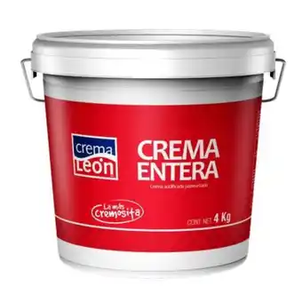 Sam's Club Crema entera crema león 4 kg oferta