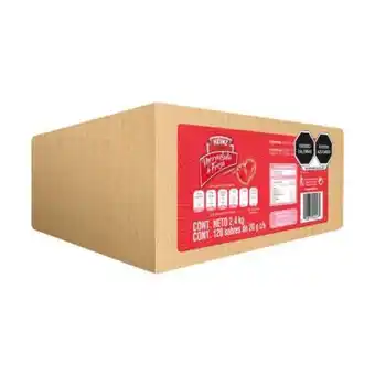 Mermelada de fresa heinz 120 pzas de 20 g c/u