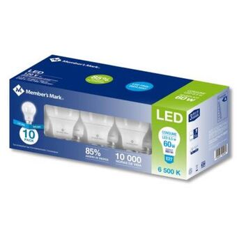 Sam's Club Focos led member's mark 8.5 w luz blanca con 10 pzas oferta