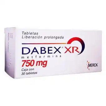 Sam's Club Dabex xr 750 mg 30 tabletas de liberación prolongada oferta