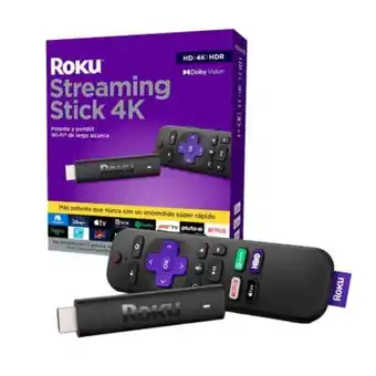 Sam's Club Dispositivo streaming roku stick 4k hd/hdr oferta