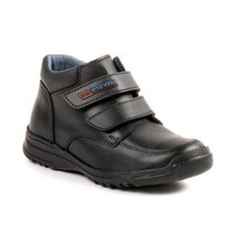 El Bodegón Bota escolar con doble velcro para niño yuyin negro 29150 oferta