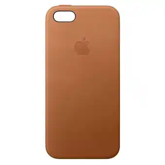 MacStore Funda apple iphone se piel castaño oferta
