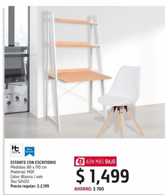 Sodimac Homecenter Estante con escritorio oferta
