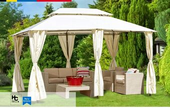 Sodimac Homecenter Pérgola rectangular metal 3 x 4 m oferta