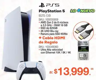 RadioShack Playstation 5 825 gb oferta