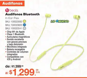 RadioShack Audífonos bluetooth beats oferta