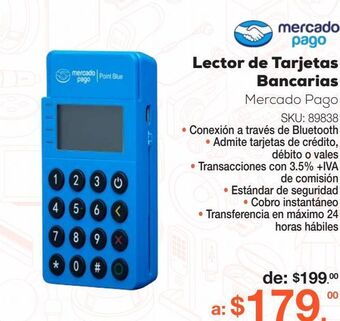 RadioShack Lector de tarjetas bancarias mercado pago oferta