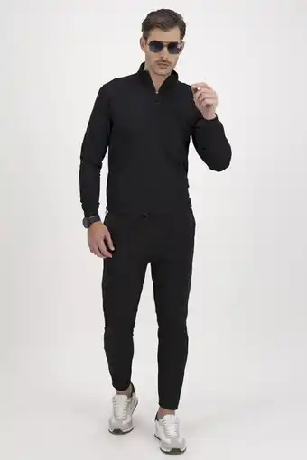 Sudadera roberts active negro regular