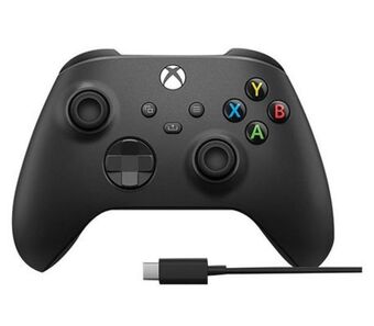 Muebles América Control para video juego xbox inalambrico con cable usb negro oferta